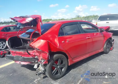 2013 Toyota Corolla S из США, поврежденный, VIN 5YFBU4EE3DP139320